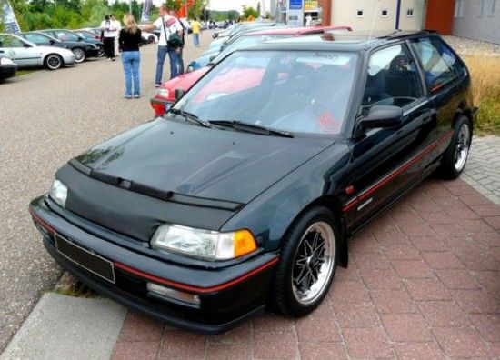 Image of Masterbra Steenslag Beschermer Zwart Vinyl Honda Civic,CRX