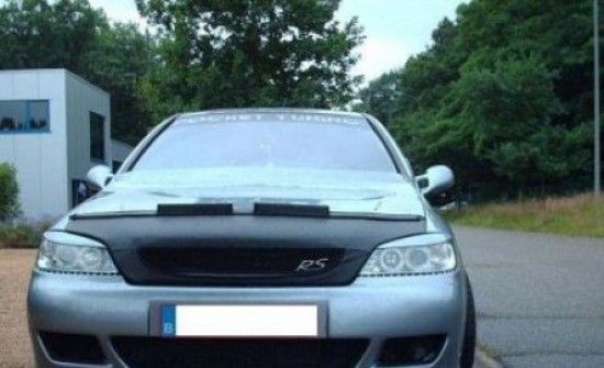 Image of Masterbra Steenslag Beschermer Zwart Vinyl Opel Astra