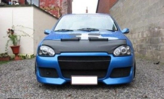 Image of Masterbra Steenslag Beschermer Zwart Vinyl Opel Corsa