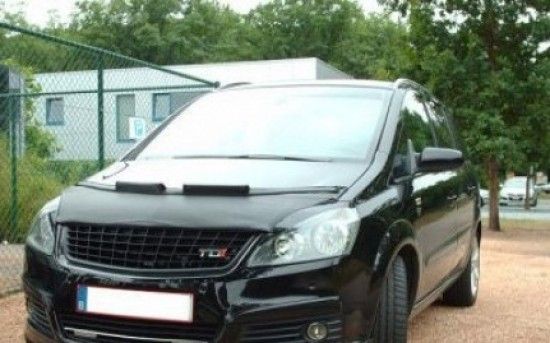 Image of Masterbra Steenslag Beschermer Zwart Vinyl Opel Meriva
