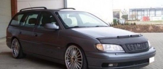 Image of Masterbra Steenslag Beschermer Zwart Vinyl Opel Omega