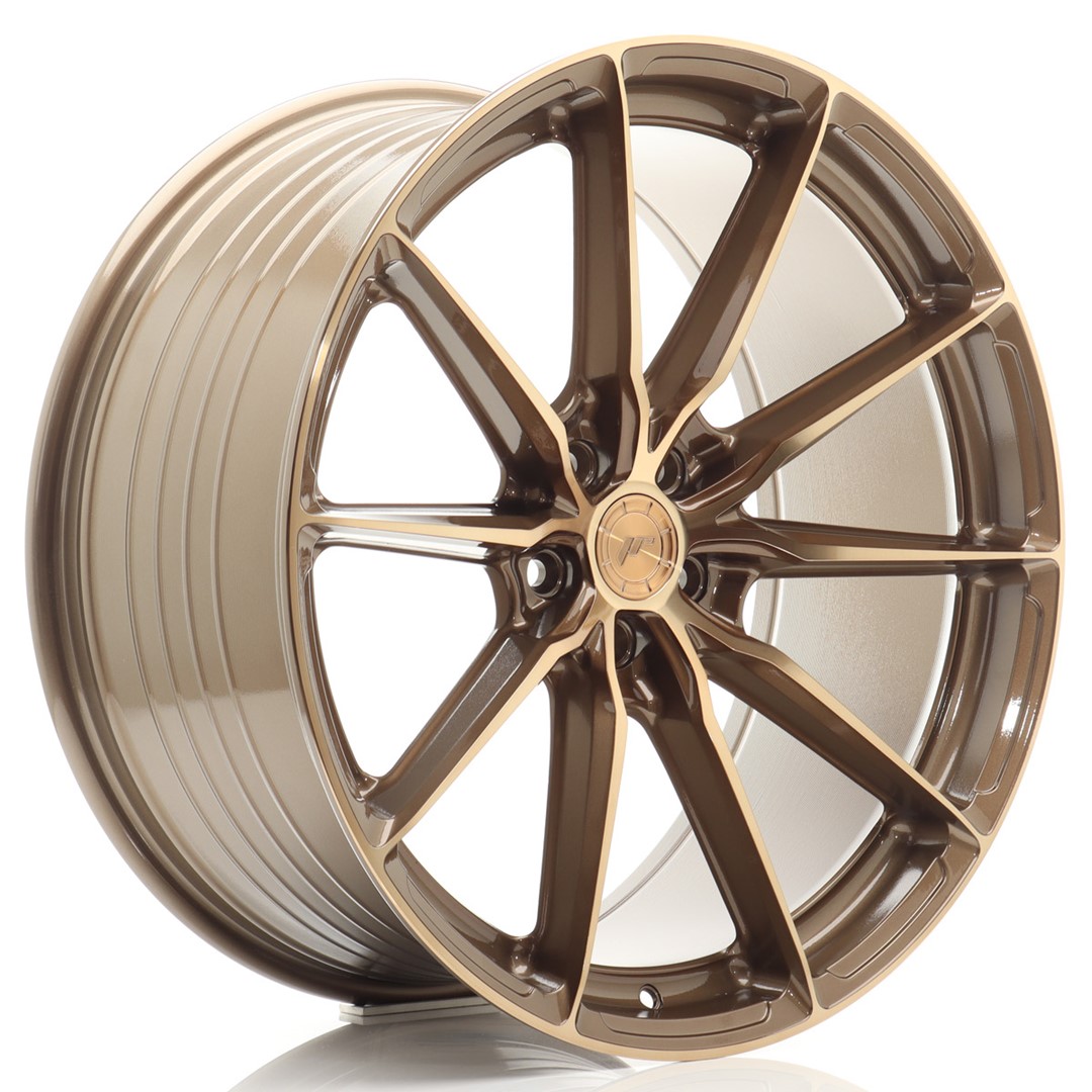 Image of JR-Wheels JR37 Velgen 21 Inch 9.5J ET35 5x112 Flow Form Platinum Bronze