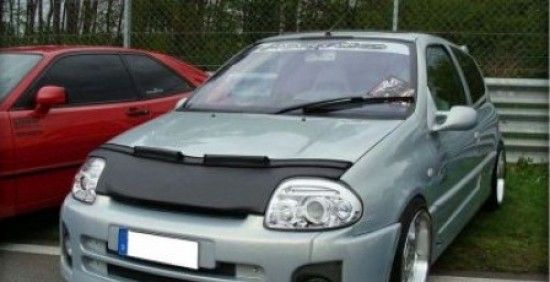 Image of Masterbra Steenslag Beschermer Zwart Vinyl Renault Clio