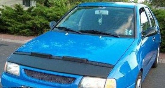 Image of Masterbra Steenslag Beschermer Zwart Vinyl Seat Ibiza