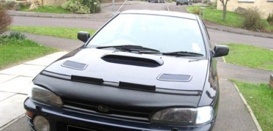 Image of Masterbra Steenslag Beschermer Zwart Vinyl Subaru Impreza