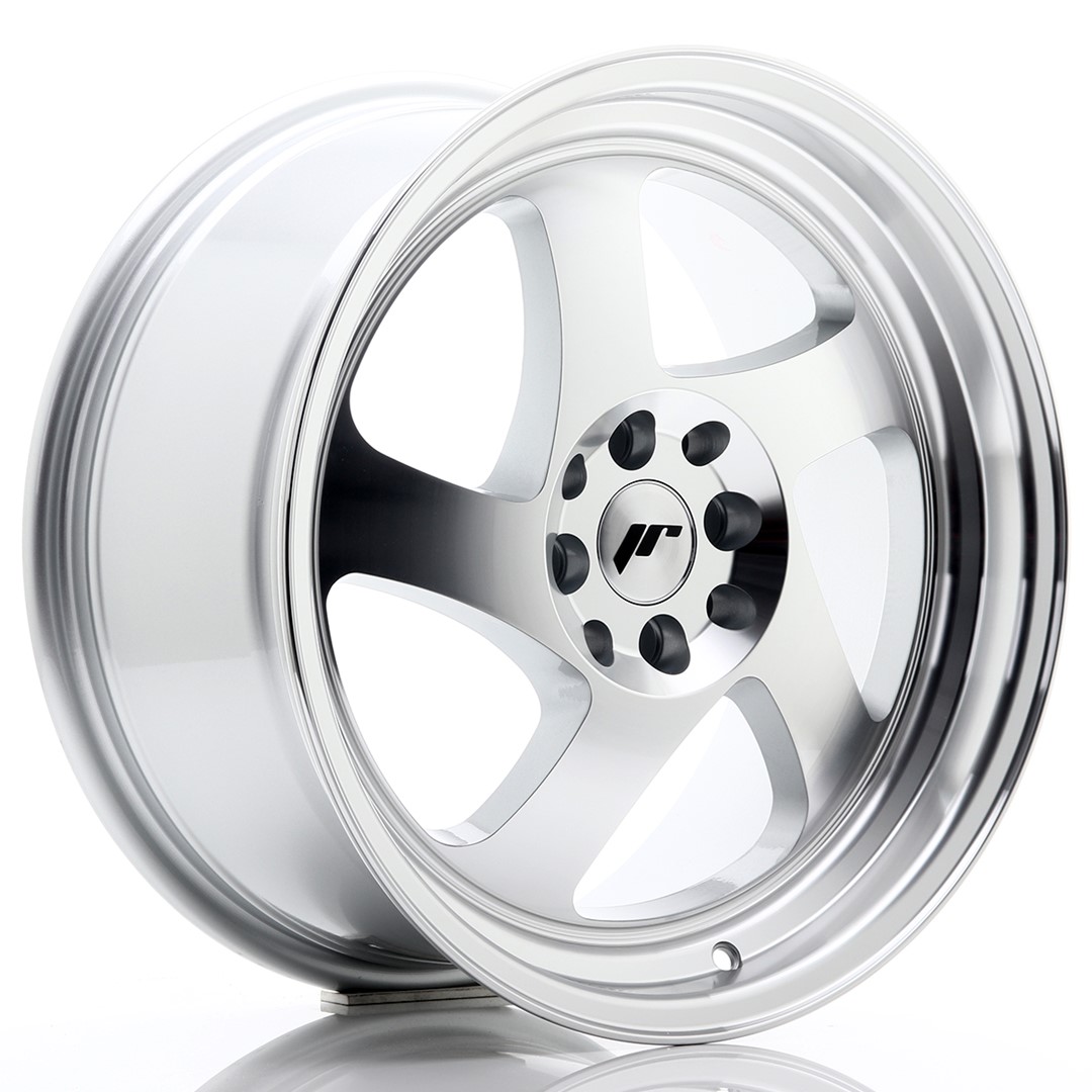 Image of JR-Wheels JR15 Velgen 17 Inch 8J ET35 5x108,5x114.3 Silver Machined Face