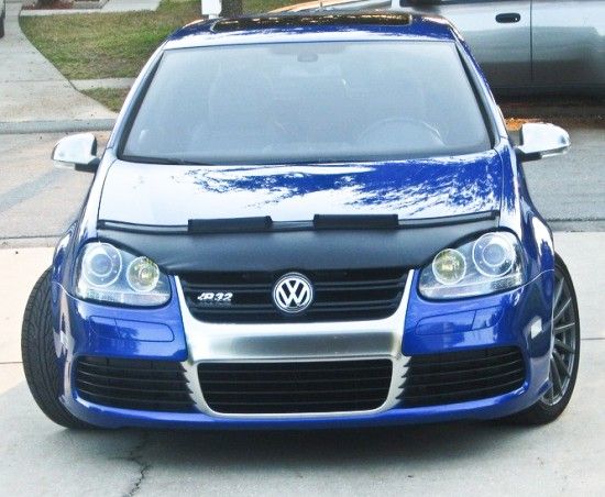 Image of Masterbra Steenslag Beschermer Zwart Vinyl Volkswagen Golf
