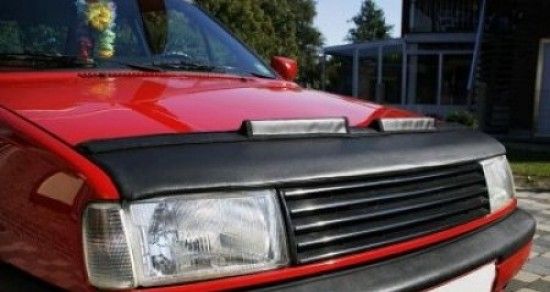 Image of Masterbra Steenslag Beschermer Zwart Vinyl Volkswagen Polo
