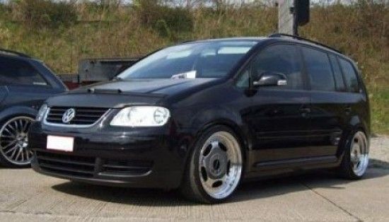 Image of Masterbra Steenslag Beschermer Zwart Vinyl Volkswagen Touran