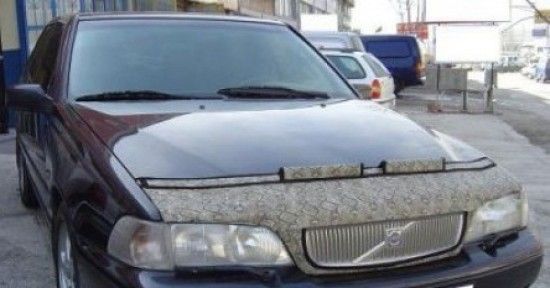 Image of Masterbra Steenslag Beschermer Zwart Vinyl Volvo S70