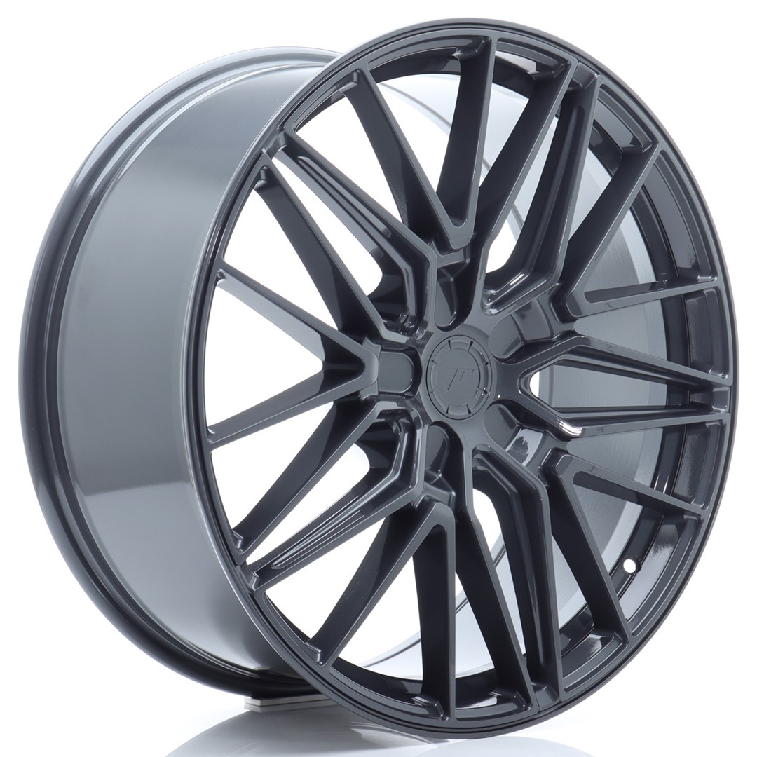 Image of JR-Wheels JR38 Velgen 21 Inch 9J ET10-52 Custom PCD Flow Form Hyper Gray
