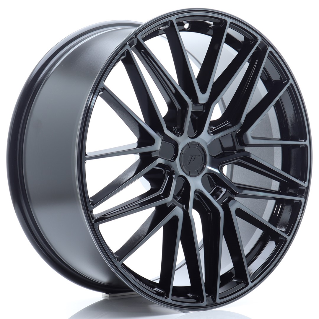 Image of JR-Wheels JR38 Velgen 21 Inch 9.5J ET14-58 Custom PCD Flow Form Black Brushed