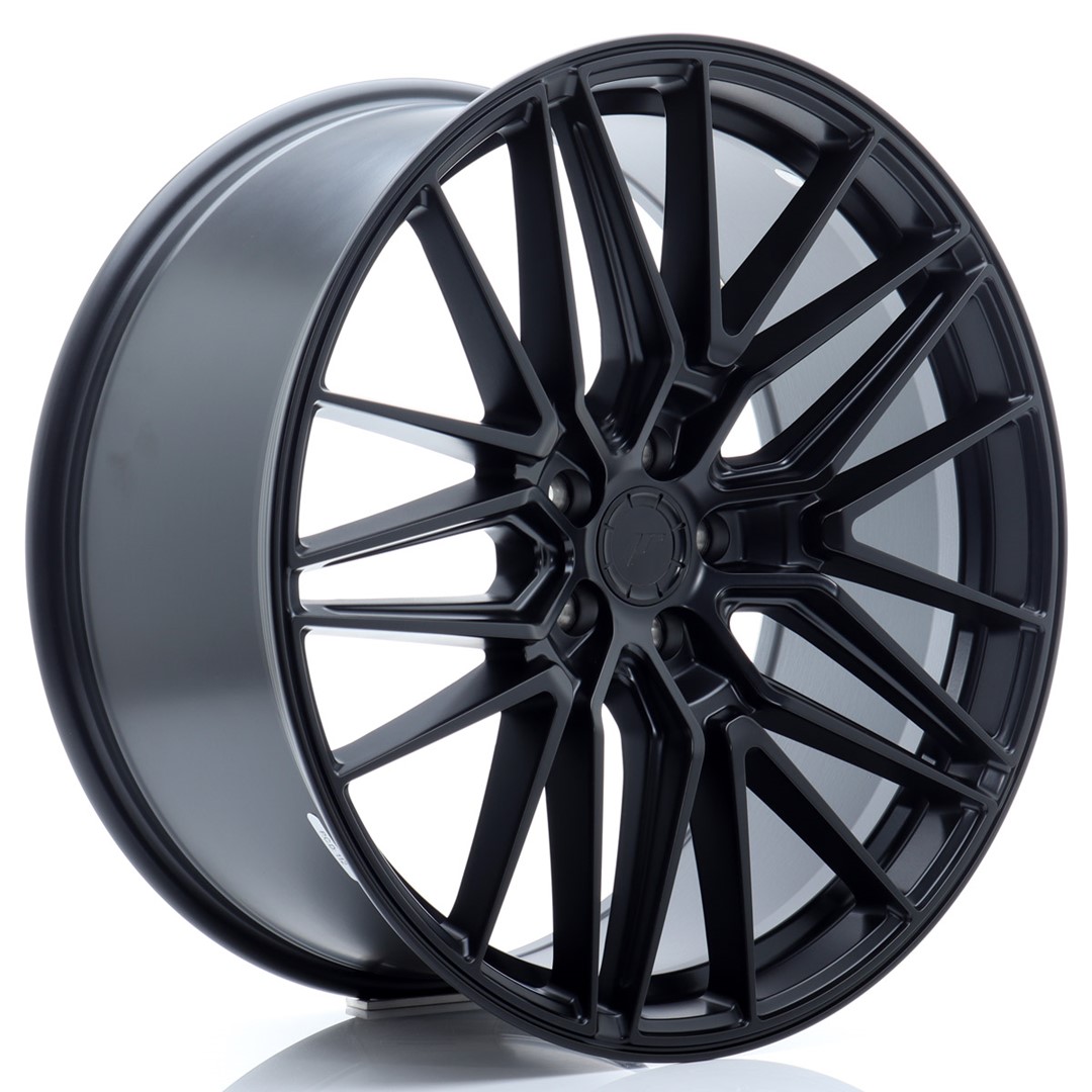 Image of JR-Wheels JR38 Velgen 21 Inch 9.5J ET35 5x112 Flow Form Flat Black