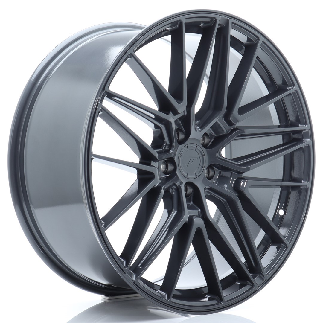 Image of JR-Wheels JR38 Velgen 21 Inch 9.5J ET35 5x112 Flow Form Hyper Gray
