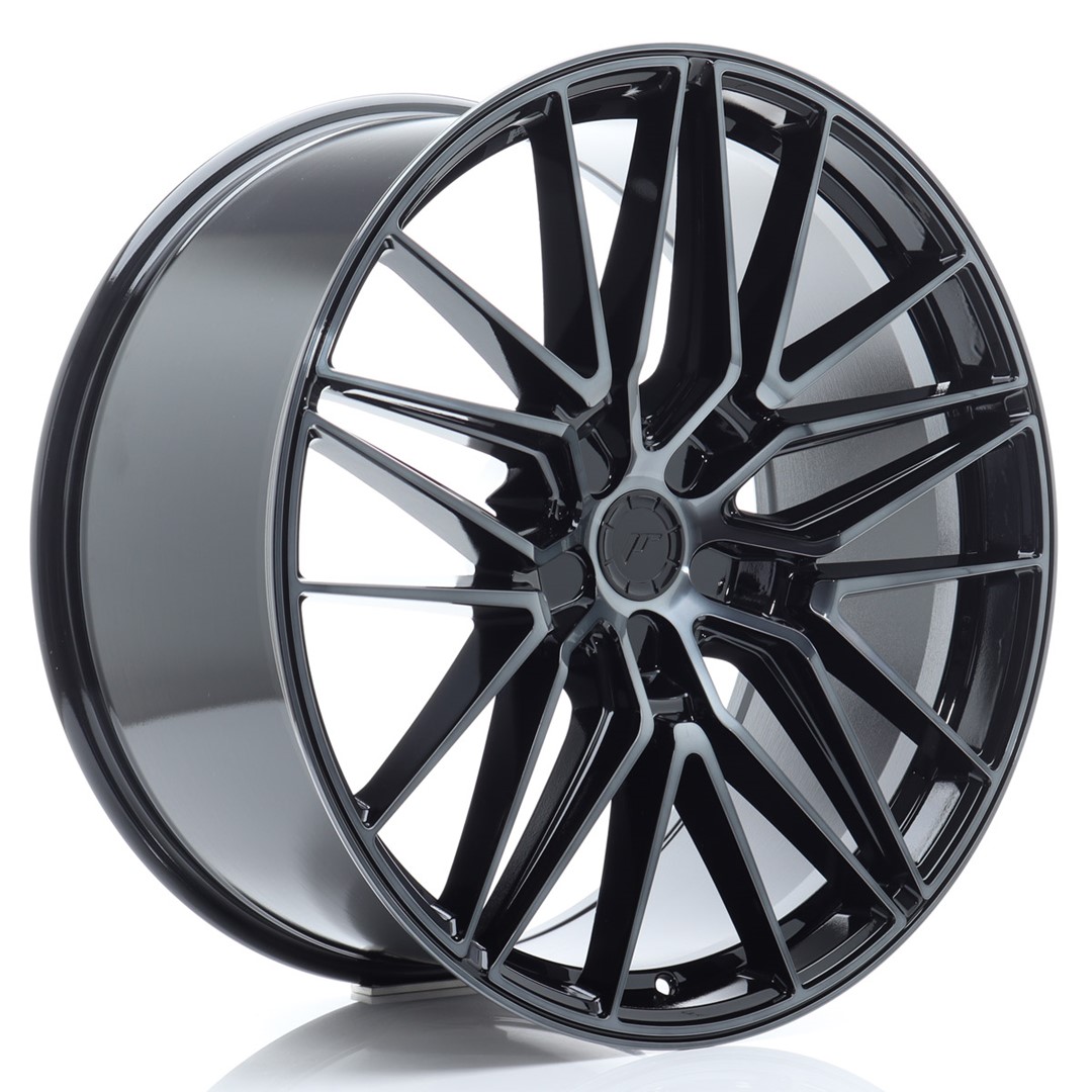 Image of JR-Wheels JR38 Velgen 22 Inch 9.5J ET0-35 Custom PCD Flow Form Black Brushed