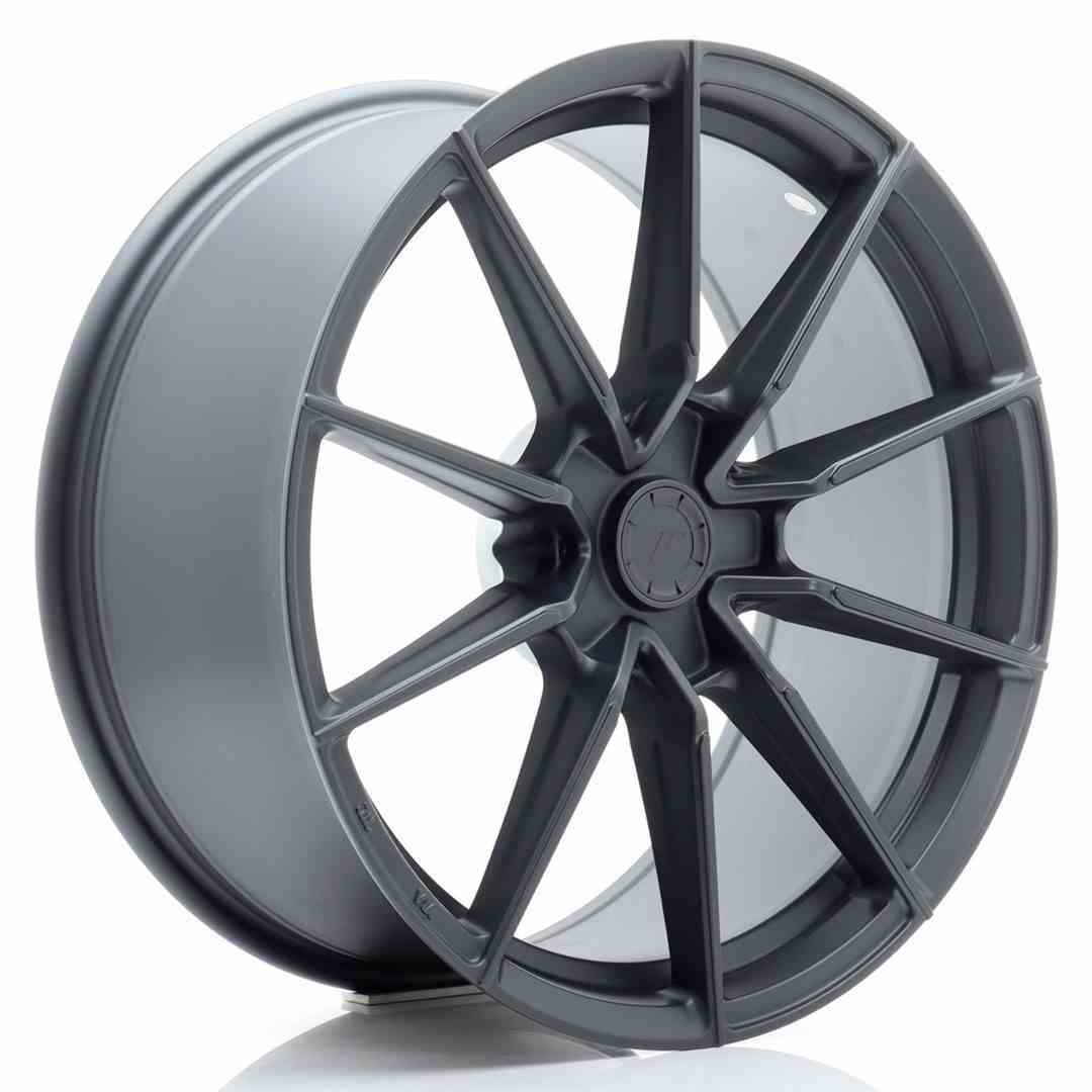 Image of JR-Wheels SL02 Super Light Velgen 19 Inch 8.5J ET35-45 Custom PCD Flow Form Flat Gun Metal