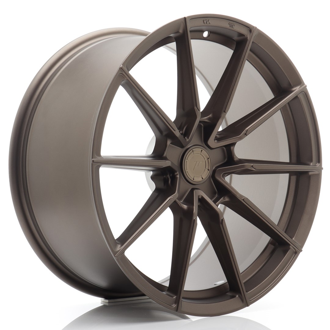 Image of JR-Wheels SL02 Super Light Velgen 19 Inch 10.5J ET15-57 Custom PCD Flow Form Flat Bronze