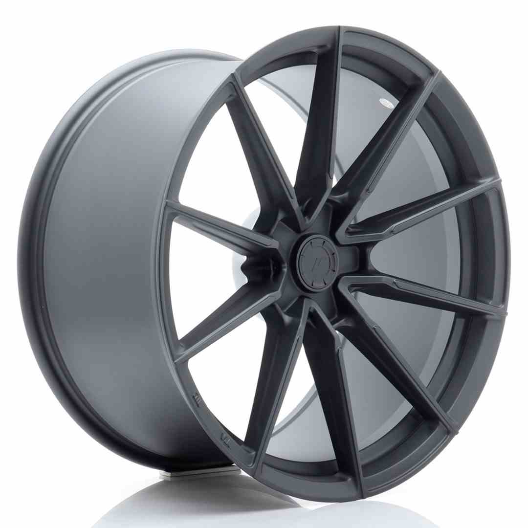 Image of JR-Wheels SL02 Super Light Velgen 20 Inch 10.5J ET15-45 Custom PCD Flow Form Flat Gun Metal