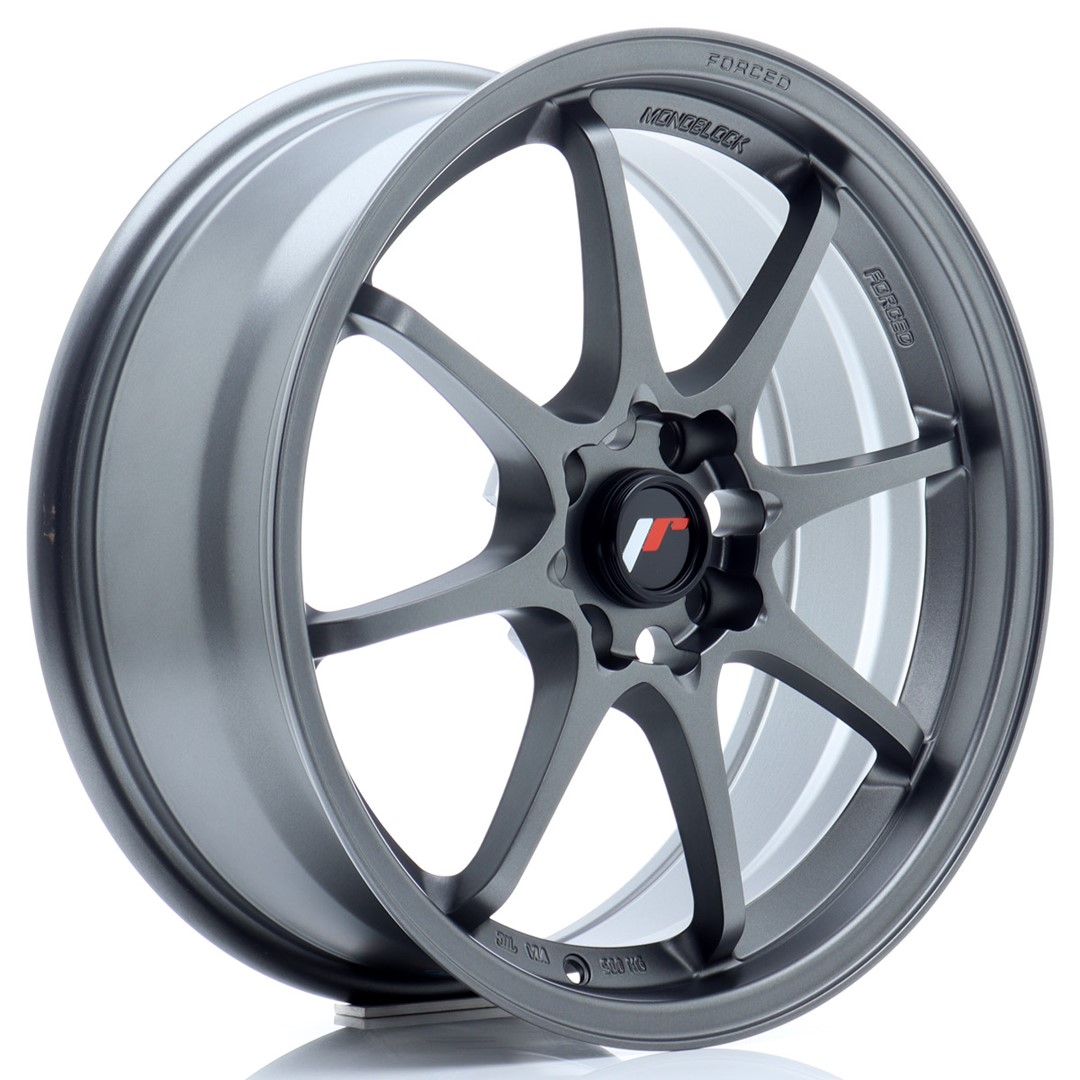 Image of JR-Wheels JR5 Velgen 17 Inch 7J ET38 4x100 Flat Gun Metal