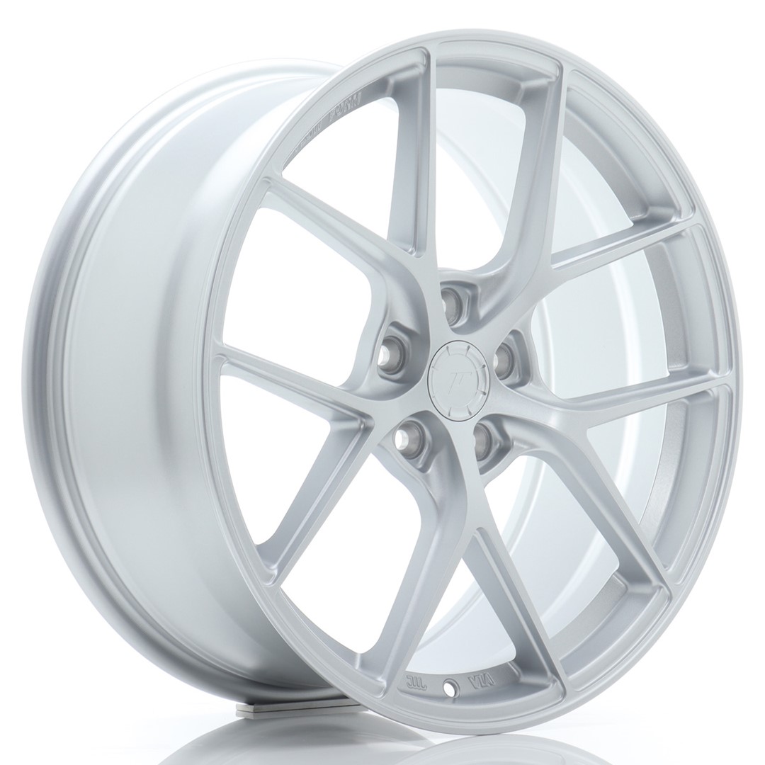 Image of JR-Wheels SL01 Super Light Velgen 19 Inch 8.5J ET45 5x112 Flow Form Flat Silver