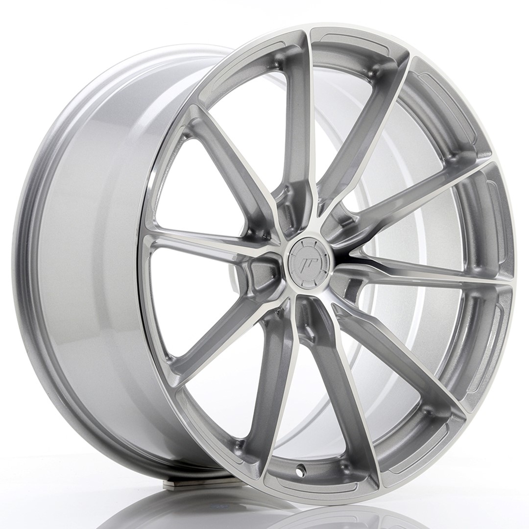 Image of JR-Wheels JR37 Velgen 20 Inch 10J ET35 5x112 Silver Machined Face