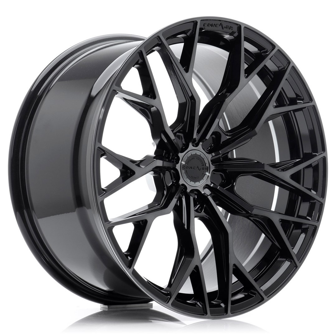 Image of Concaver CVR1 Velgen 21 Inch 9J ET35 5x112 Performance Concave Flow Form Double Tinted Black