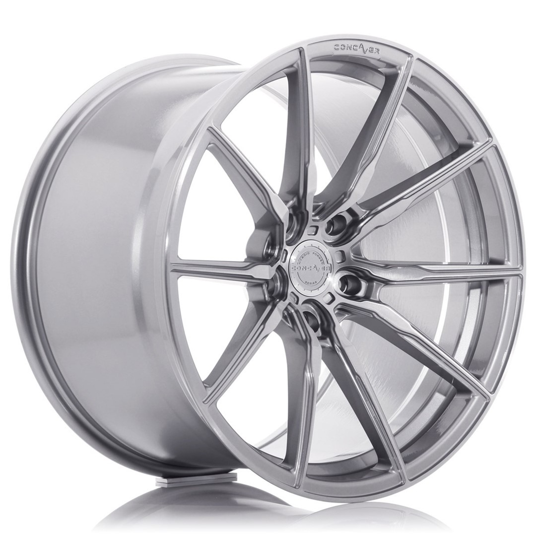 Image of Concaver CVR4 Velgen 20 Inch 9.5J ET0-33 Custom PCD Diepe Concave Flow Form Brushed Titanium