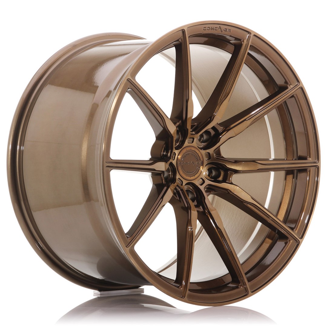 Image of Concaver CVR4 Velgen 20 Inch 10J ET10-39 Custom PCD Diepe Concave Flow Form Brushed Bronze