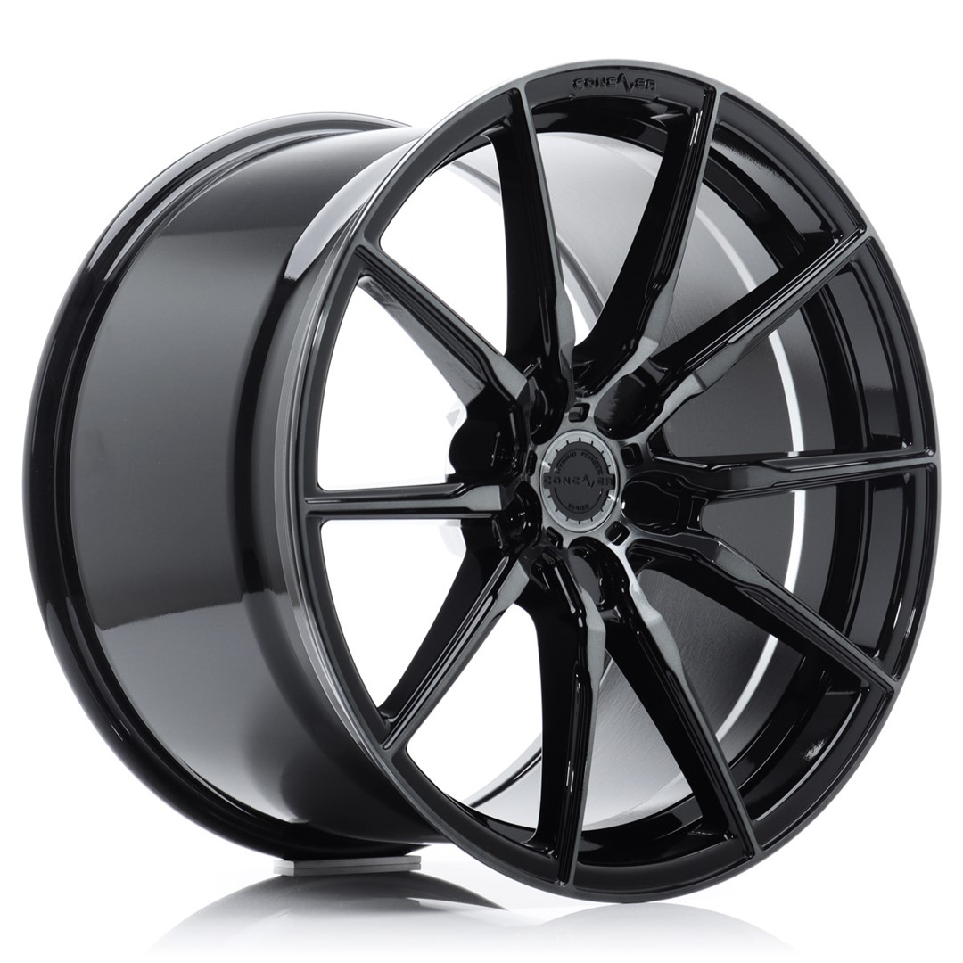Image of Concaver CVR4 Velgen 20 Inch 10J ET10-39 Custom PCD Diepe Concave Flow Form Double Tinted Black