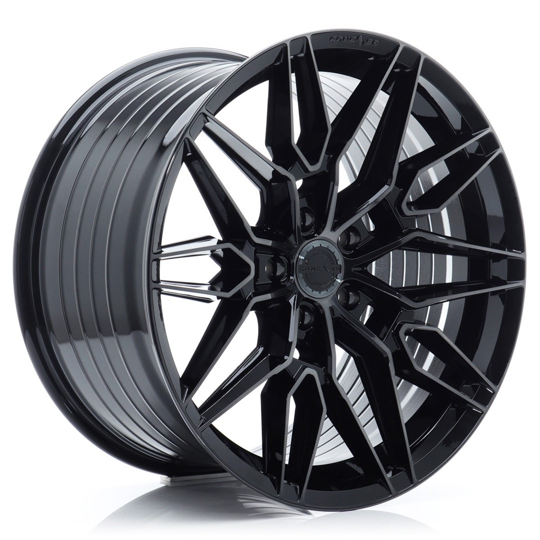 Image of Concaver CVR6 Velgen 20 Inch 9J ET20-35 Custom PCD Mid Concave Flow Form Double Tinted Black