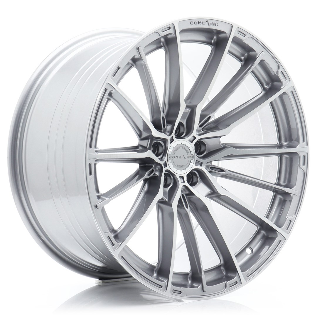 Image of Concaver CVR7 Velgen 21 Inch 9.5J ET14-62 Custom PCD Performance Concave Brushed Titanium