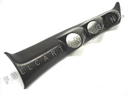 Image of SK-Import Meterhouder 3 Gauges Zwart 52mm ABS Plastic Subaru Impreza