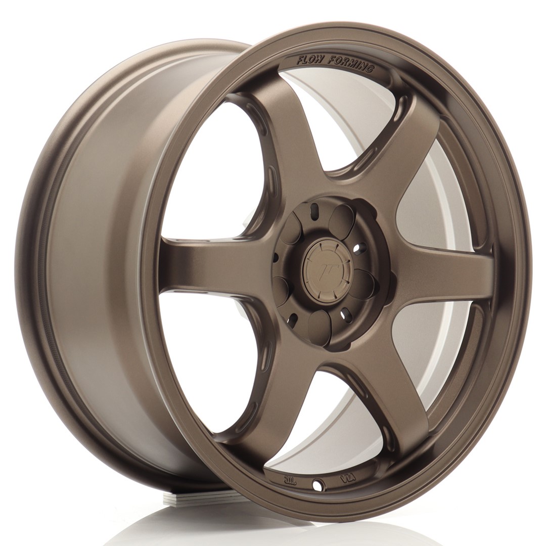 Image of JR-Wheels SL03 Super Light Velgen 17 Inch 9J ET32-50 Custom PCD Flow Form Flat Bronze