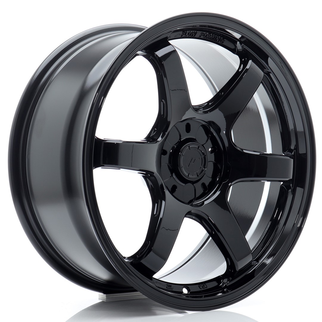 Image of JR-Wheels SL03 Super Light Velgen 18 Inch 8J ET20-35 Custom PCD Flow Form Gloss Black