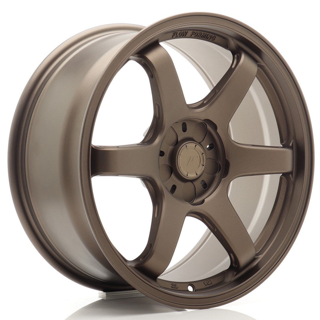 Image of JR-Wheels SL03 Super Light Velgen 18 Inch 8J ET20-35 Custom PCD Flow Form Flat Bronze