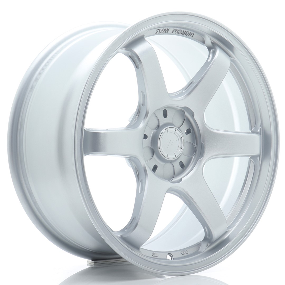 Image of JR-Wheels SL03 Super Light Velgen 18 Inch 8J ET20-35 Custom PCD Flow Form Flat Silver