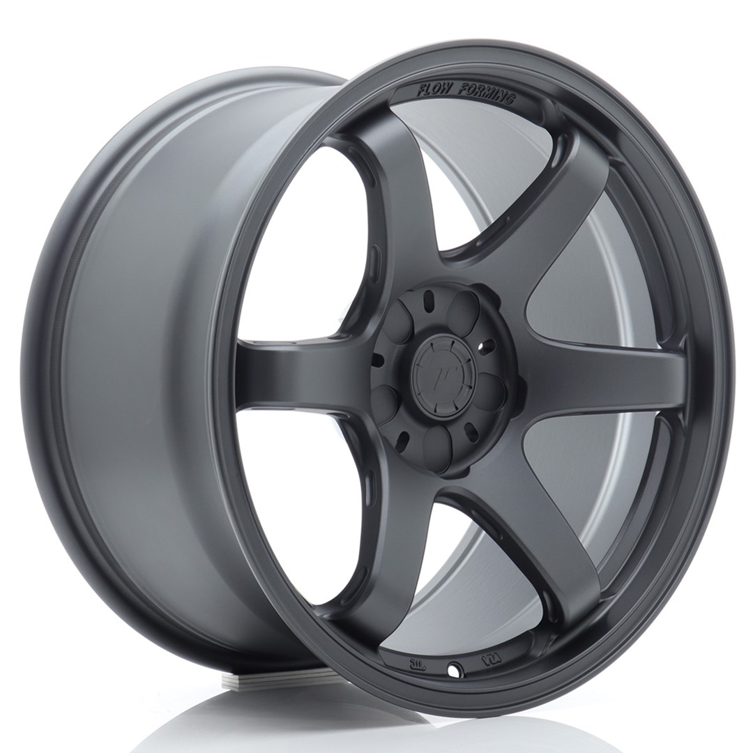 Image of JR-Wheels SL03 Super Light Velgen 18 Inch 10.5J ET15-40 Custom PCD Flow Form Flat Gun Metal
