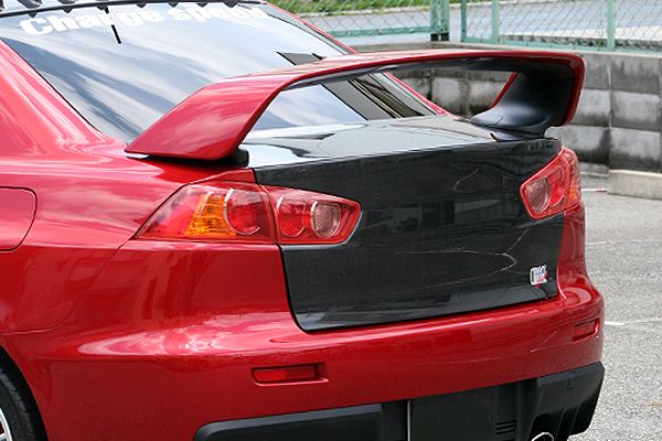 Image of ABS Dynamics Achter Spoiler OEM Zwart ABS Plastic Mitsubishi Lancer,Lancer Evolution