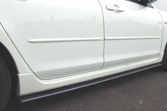 Image of ABS Dynamics Side Skirts Zwart ABS Plastic Mazda 3