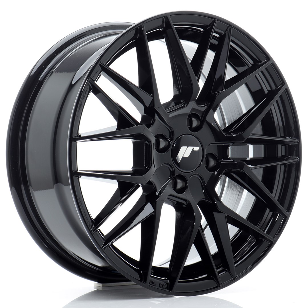 Image of JR-Wheels JR28 Velgen 16 Inch 7J ET40 4x100 Gloss Black