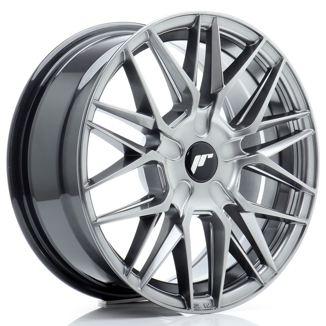 Image of JR-Wheels JR28 Velgen 16 Inch 7J ET20-40 Custom PCD Hyper Black