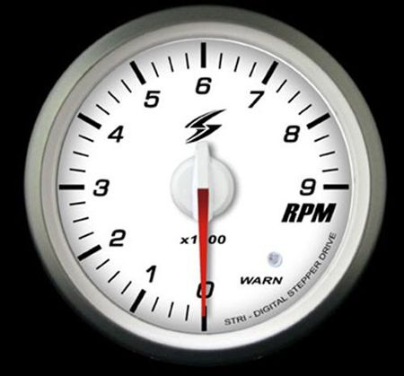 Image of Stri Meter DSD Club Sport Wit 52mm Toerenteller