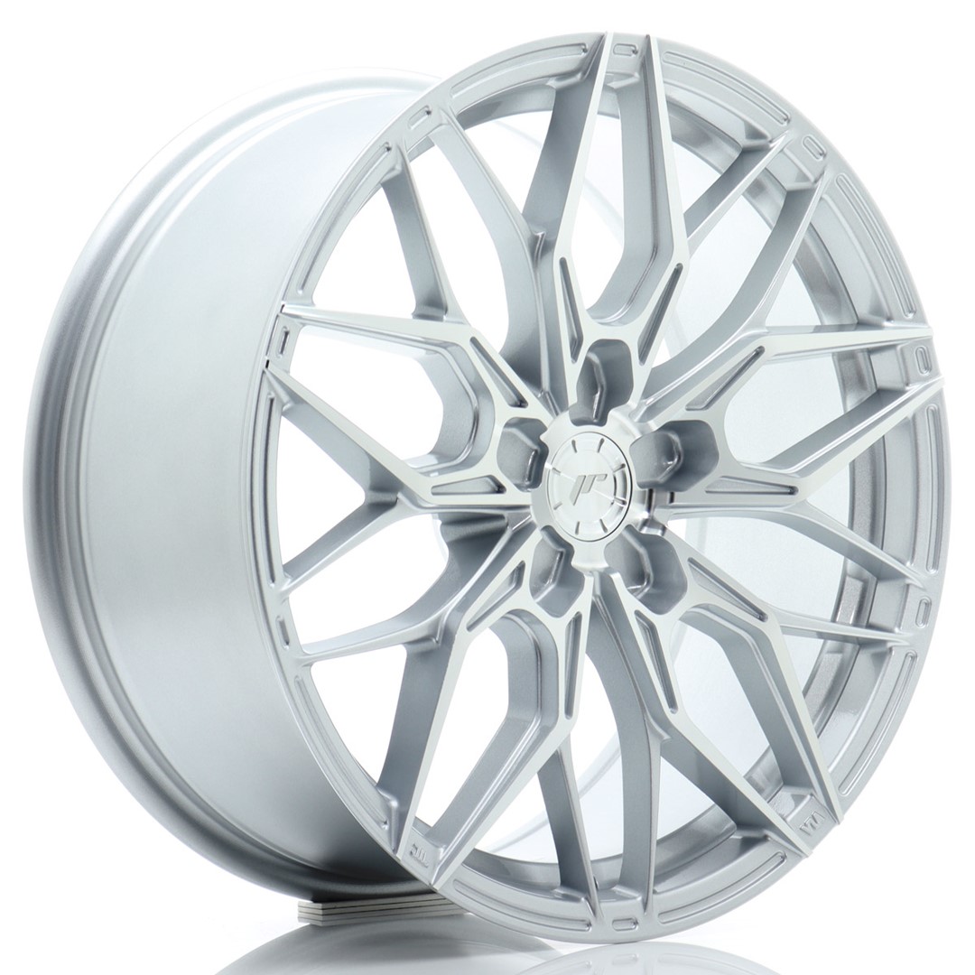Image of JR-Wheels JR46 Velgen 18 Inch 8.5J ET20-51 Custom PCD Flow Form Silver Machined Face
