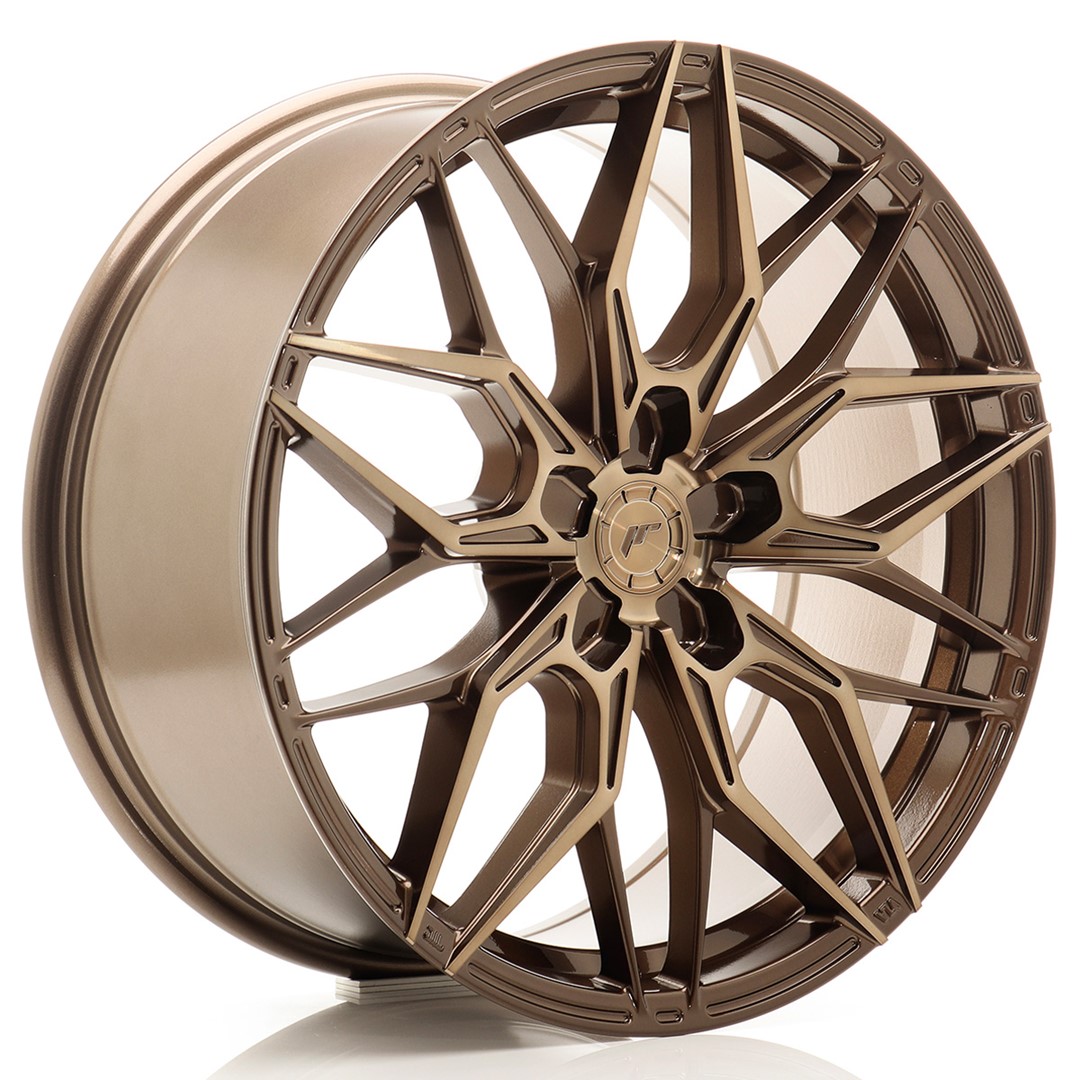 Image of JR-Wheels JR46 Velgen 19 Inch 8J ET20-40 Custom PCD Flow Form Platinum Bronze