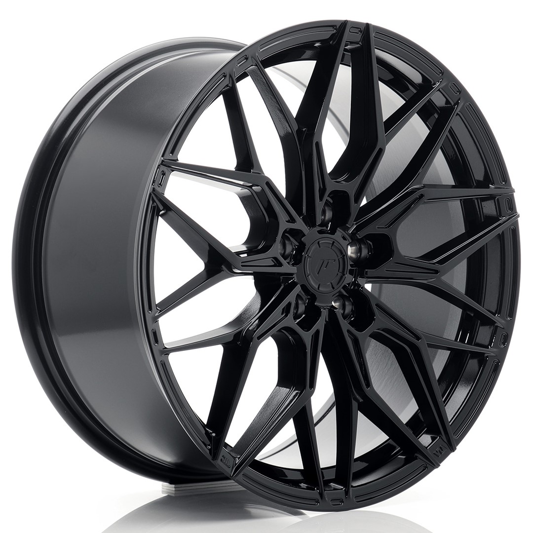 Image of JR-Wheels JR46 Velgen 19 Inch 8.5J ET45 5x112 Flow Form Gloss Black