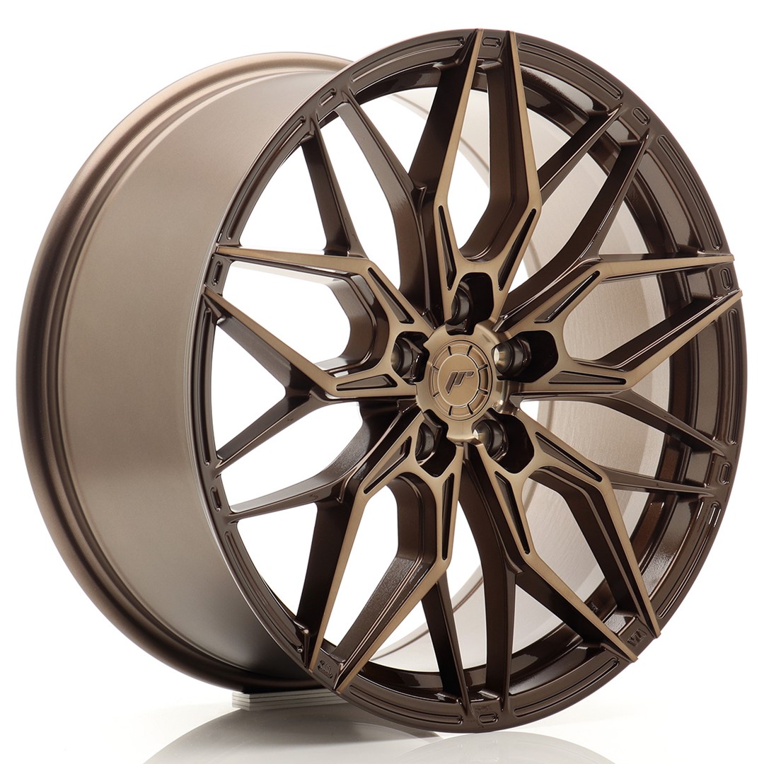 Image of JR-Wheels JR46 Velgen 19 Inch 8.5J ET45 5x112 Flow Form Platinum Bronze