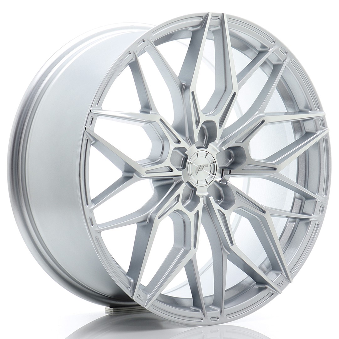 Image of JR-Wheels JR46 Velgen 19 Inch 8.5J ET20-45 Custom PCD Flow Form Silver Machined Face