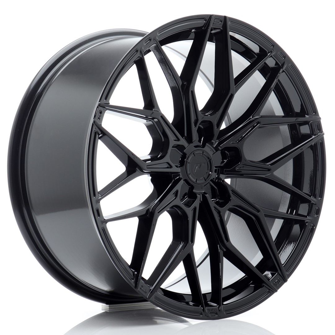 Image of JR-Wheels JR46 Velgen 19 Inch 9.5J ET20-45 Custom PCD Flow Form Gloss Black