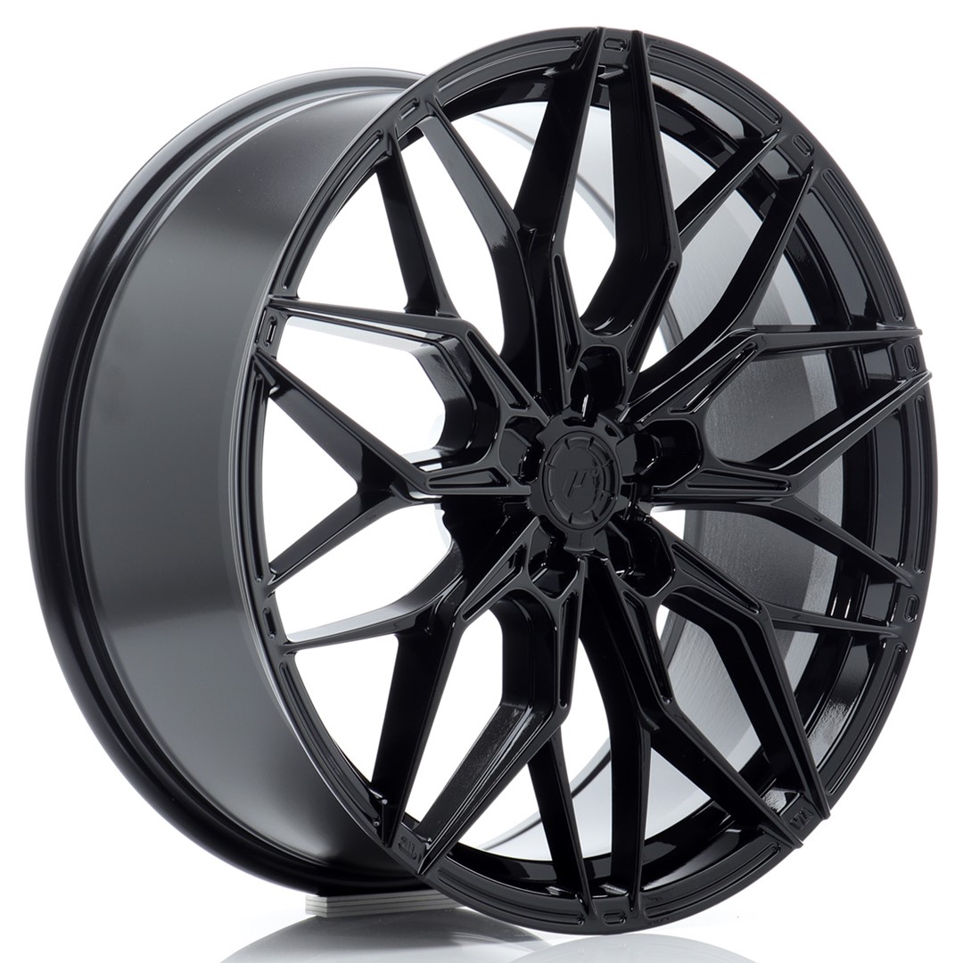 Image of JR-Wheels JR46 Velgen 20 Inch 8.5J ET20-45 Custom PCD Flow Form Gloss Black