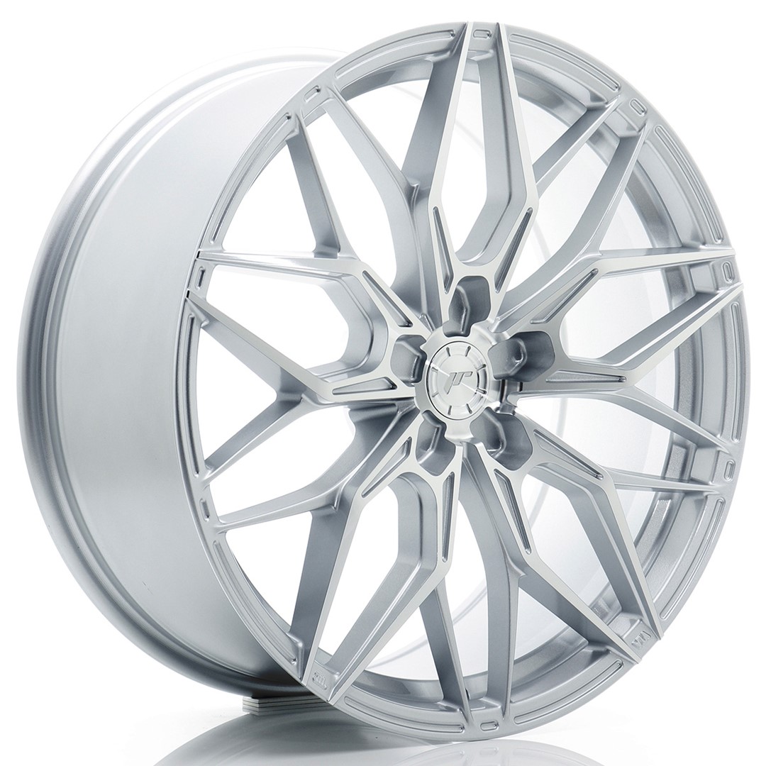 Image of JR-Wheels JR46 Velgen 20 Inch 8.5J ET20-45 Custom PCD Flow Form Silver Machined Face